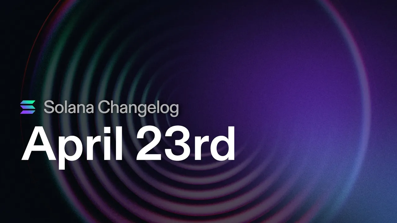 Solana Changelog Apr 23 - migrating BPF programs, priority fees on the CLI, and more