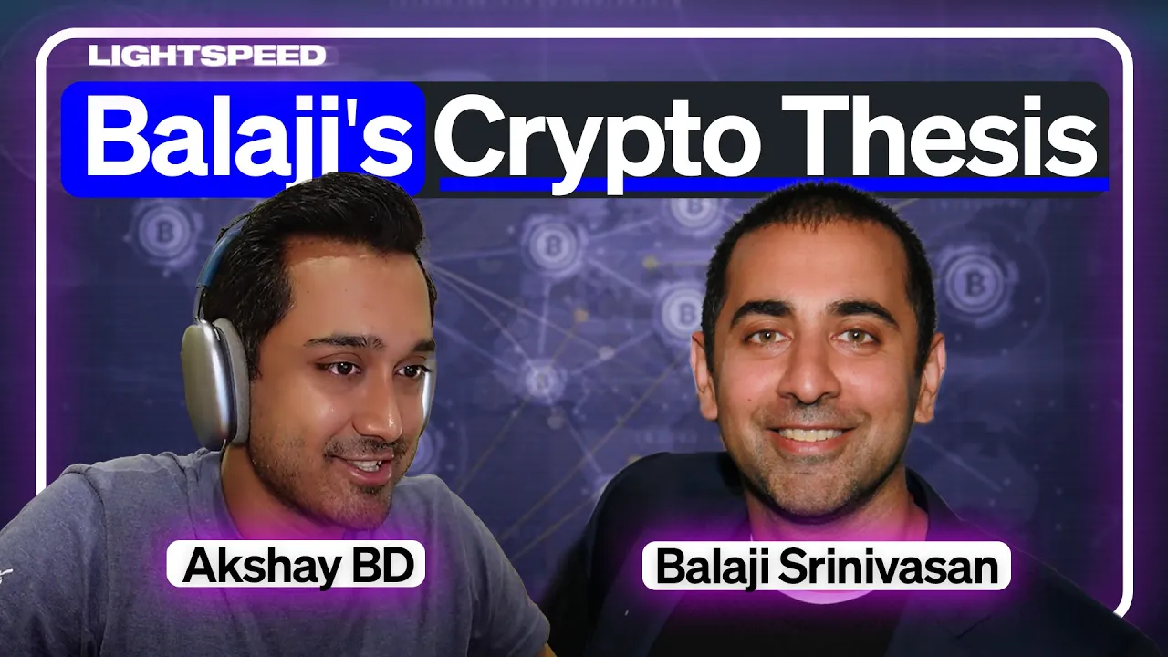 Balaji Srinivasan: Crypto Networks, Sovereignty and Decentralization with Akshay BD