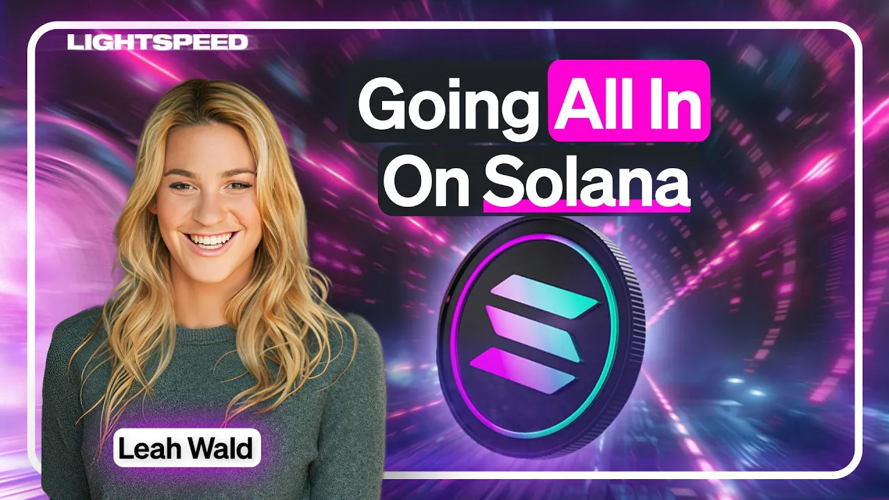 Going All In On Solana | Leah Wald