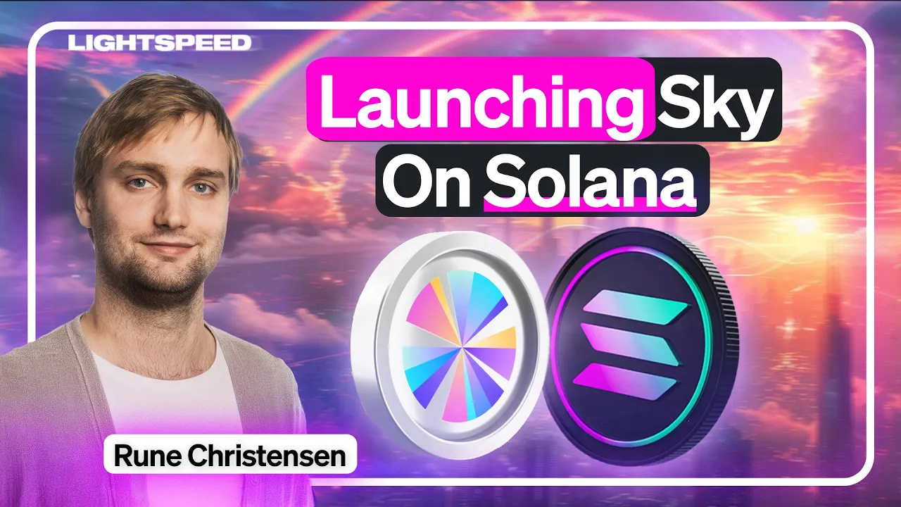 Launching Sky On Solana With Rune Christensen