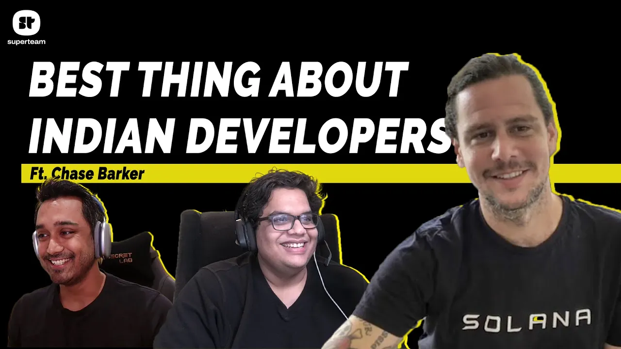 The Rise of Solana's Developer Ecosystem ft. Chase Barker