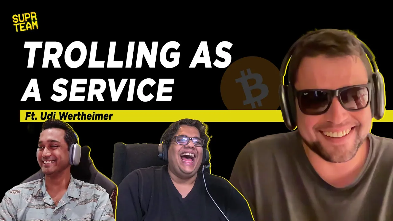 The Udi Podcast - Bitcoin Maximalism, Ethereum, and Crypto Comedy