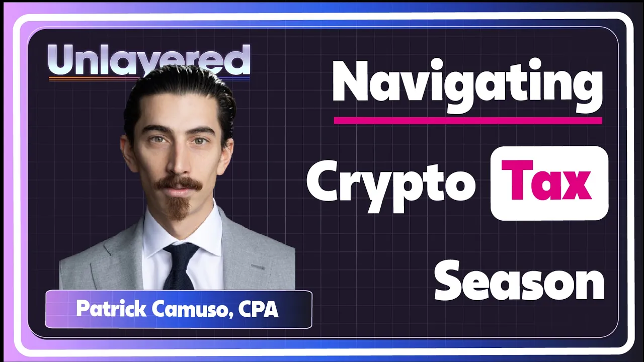 Navigating Crypto Tax Season with Patrick Camuso, CPA