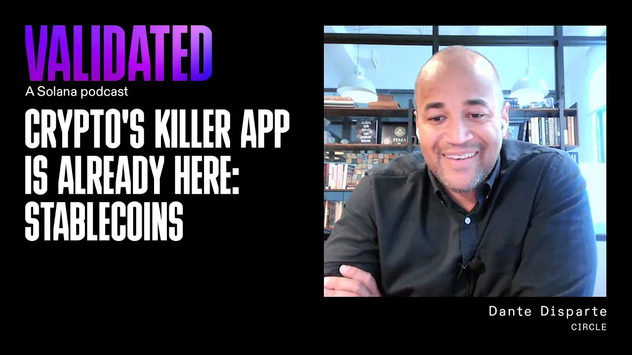 Crypto's Killer App Is Already Here: Stablecoins w/ Dante Disparte (Circle)