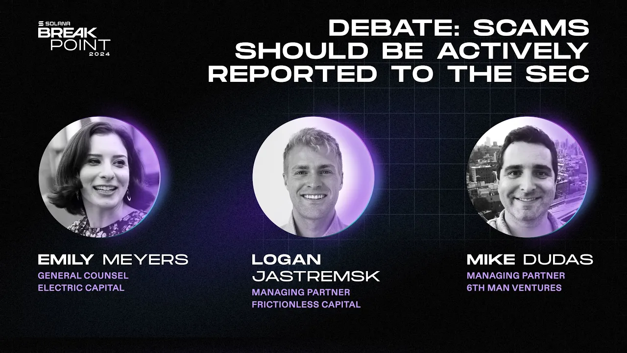 Breakpoint 2024: Debate: Scams Should Be Actively Reported to the SEC