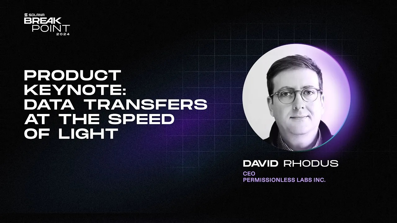 Breakpoint 2024: Product Keynote: Data Transfers at the Speed of Light